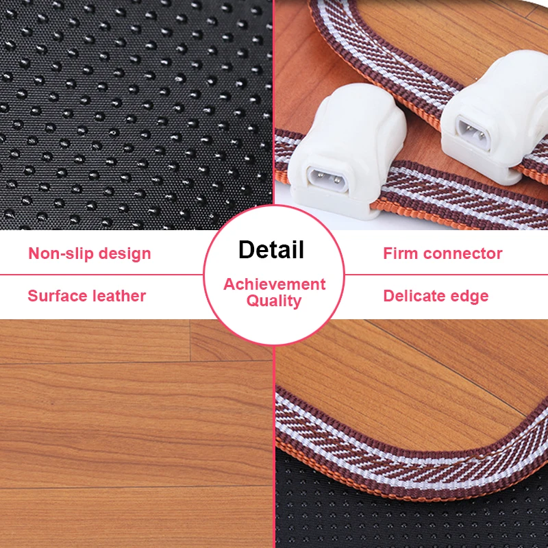 Leather Heating Foot Mat Warmer Electric Heating Pads Feet Leg Warmer Carpet Thermostat Warming Tools Home Office 3 Sizes
Leather Heating Foot Mat Warmer Electric Heating Pads Feet Leg Warmer Carpet Thermostat Warming Tools Home Office 3 Sizes