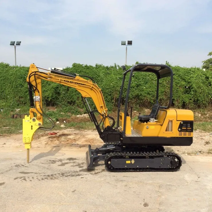 mini excavator 1ton weight with CE installed on hydraulic breaker, thumb, quick coupler attachments
mini excavator 1ton weight with CE installed on hydraulic breaker, thumb, quick coupler attachments