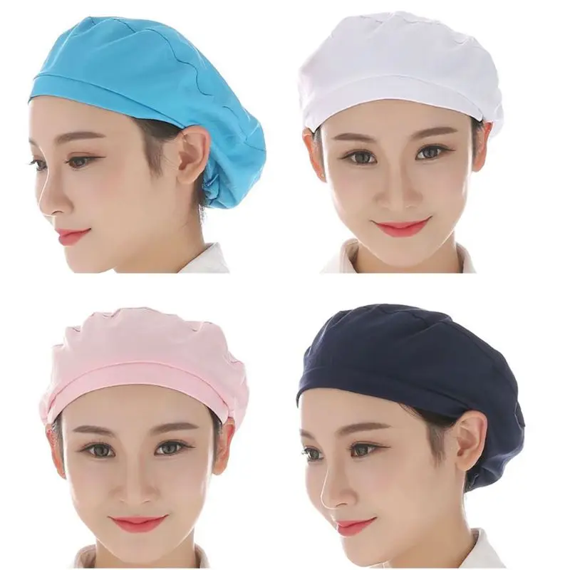 Unisex Dustproof Breathable Kitchen Chef Hat Elastic Factory Work Cap Hair Cover F3MD
Unisex Dustproof Breathable Kitchen Chef Hat Elastic Factory Work Cap Hair Cover F3MD