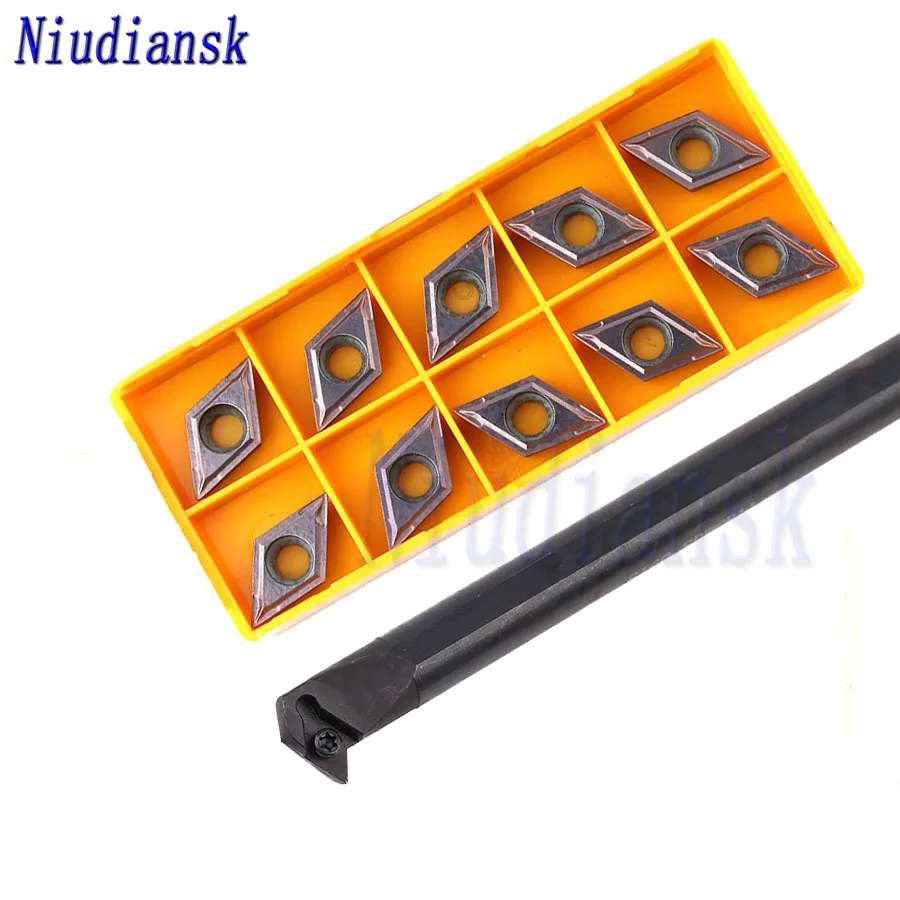 10pcs DCMT11T3 Carbide Inserts CNC Lathe Tool 1pc S16Q-SDWCR11 Internal Turning Tool Holder S20R-SDWCR11 S25S-SDWCR11 Arbor Suit
10pcs DCMT11T3 Carbide Inserts CNC Lathe Tool 1pc S16Q-SDWCR11 Internal Turning Tool Holder S20R-SDWCR11 S25S-SDWCR11 Arbor Suit