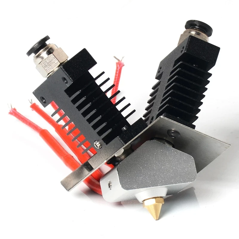 Hotend Kit 2 in 1 out Y-type remote Hotend Kit For Geeetech A30M 3D Printer With 0.4mm nozzle 1.75mm Filament
Hotend Kit 2 in 1 out Y-type remote Hotend Kit For Geeetech A30M 3D Printer With 0.4mm nozzle 1.75mm Filament