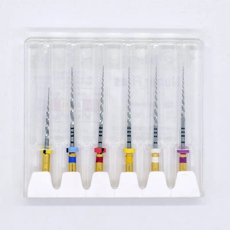 6Pics 25MM X1-X3 Dentist Root Canal Treatment Preparation Dental Super Next Flexible Files Endo Filling Tools Tooth Whitening
6Pics 25MM X1-X3 Dentist Root Canal Treatment Preparation Dental Super Next Flexible Files Endo Filling Tools Tooth Whitening