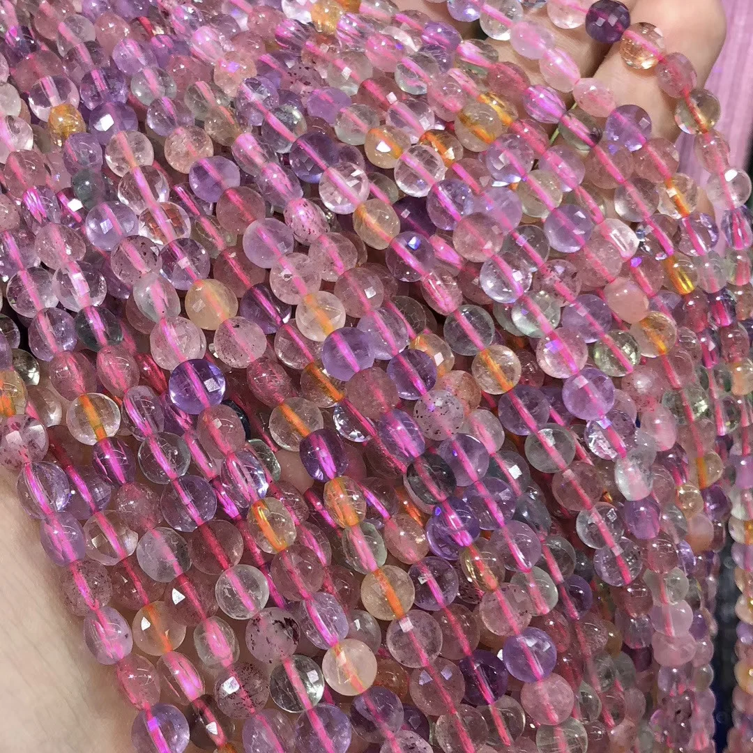 Natural Stone Beads Crystal Beaded Faceted Round shape Loose Spacer Beads For Jewelry Making DIY Necklace Bracelet Accessories
Natural Stone Beads Crystal Beaded Faceted Round shape Loose Spacer Beads For Jewelry Making DIY Necklace Bracelet Accessories