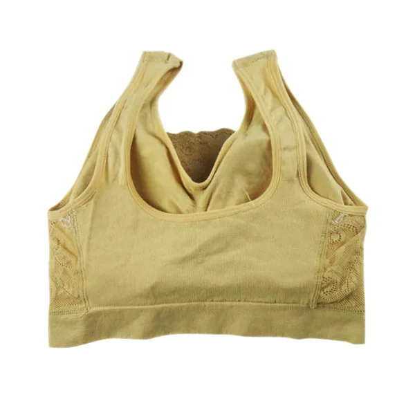 Womens Adjustable Bra Sexy Lace with Pad Wireless Sports Underwear Vest Style Breathable Sweat Absorbing /30
Womens Adjustable Bra Sexy Lace with Pad Wireless Sports Underwear Vest Style Breathable Sweat Absorbing /30