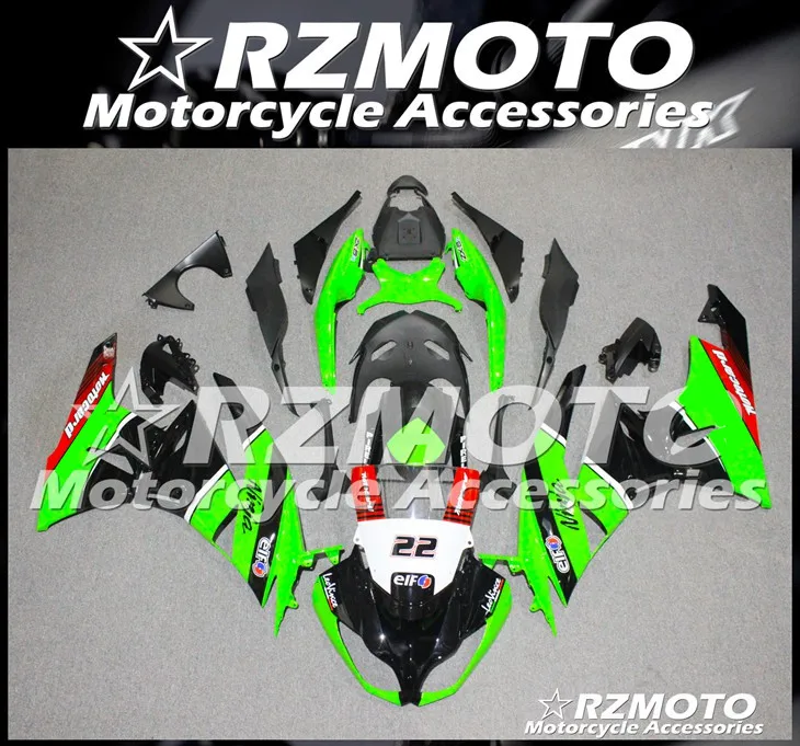 Новый ABS мотоцикл весь обтекатель комплект подходит для Kawasaki Ninja ZX 6R 636 09 10 11 12 ZX6R 2009