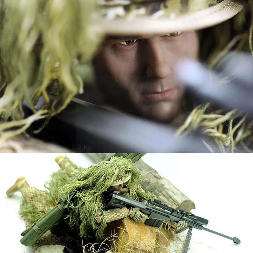 Simulation 12-inch Sniper With Barrett Military Model Soldiers To Christmas And 1/6 Lovers Send Children And Halloween A0E4 
Simulation 12-inch Sniper With Barrett Military Model Soldiers To Christmas And 1/6 Lovers Send Children And Halloween A0E4
