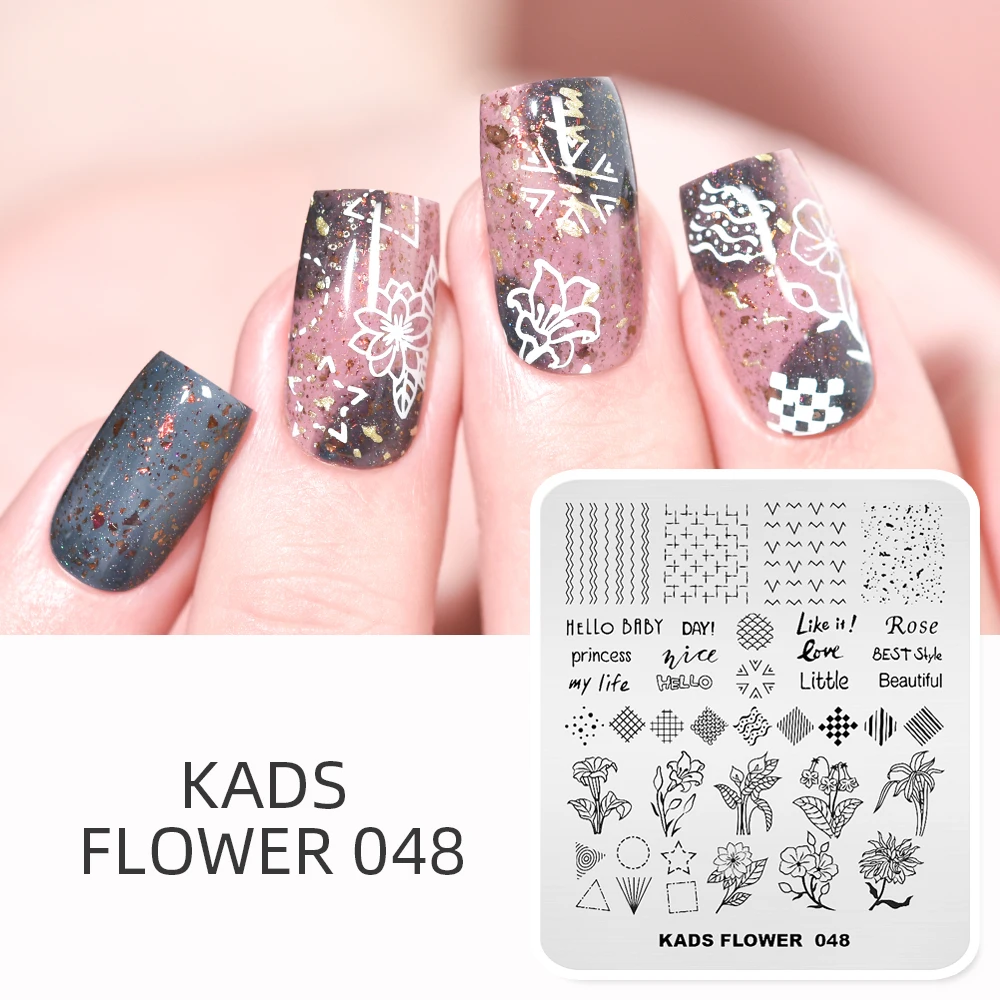 Шаблоны для стемпинга KADS, для дизайна ногтей, весенние дизайнерские пластины для маникюра, трафаретные инструменты для стемпинга
Шаблоны для стемпинга KADS, для дизайна ногтей, весенние дизайнерские пластины для маникюра, трафаретные инструменты для стемпинга