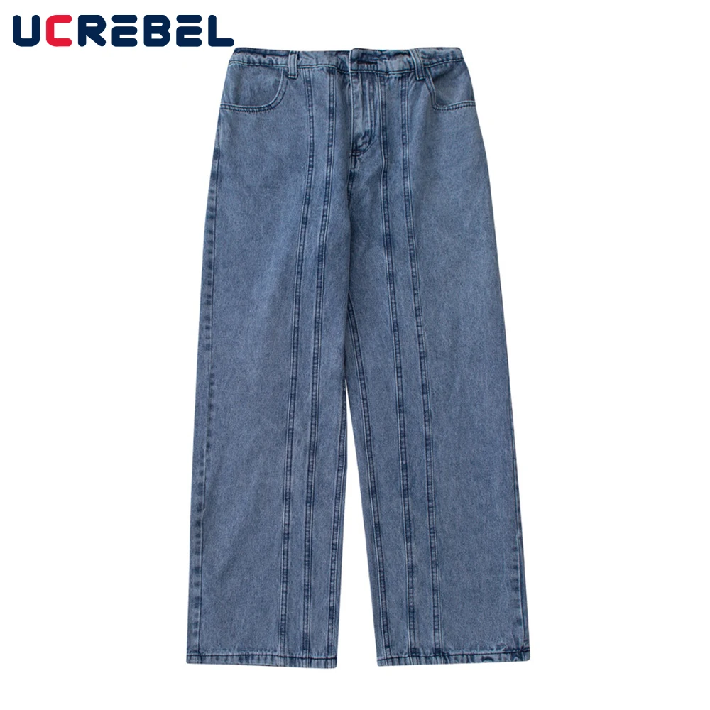 Solid Color Distressed Denim Pants Mens High Street Wide Leg Pants Streetwear Loose Casual Trousers Jeans Men
Solid Color Distressed Denim Pants Mens High Street Wide Leg Pants Streetwear Loose Casual Trousers Jeans Men