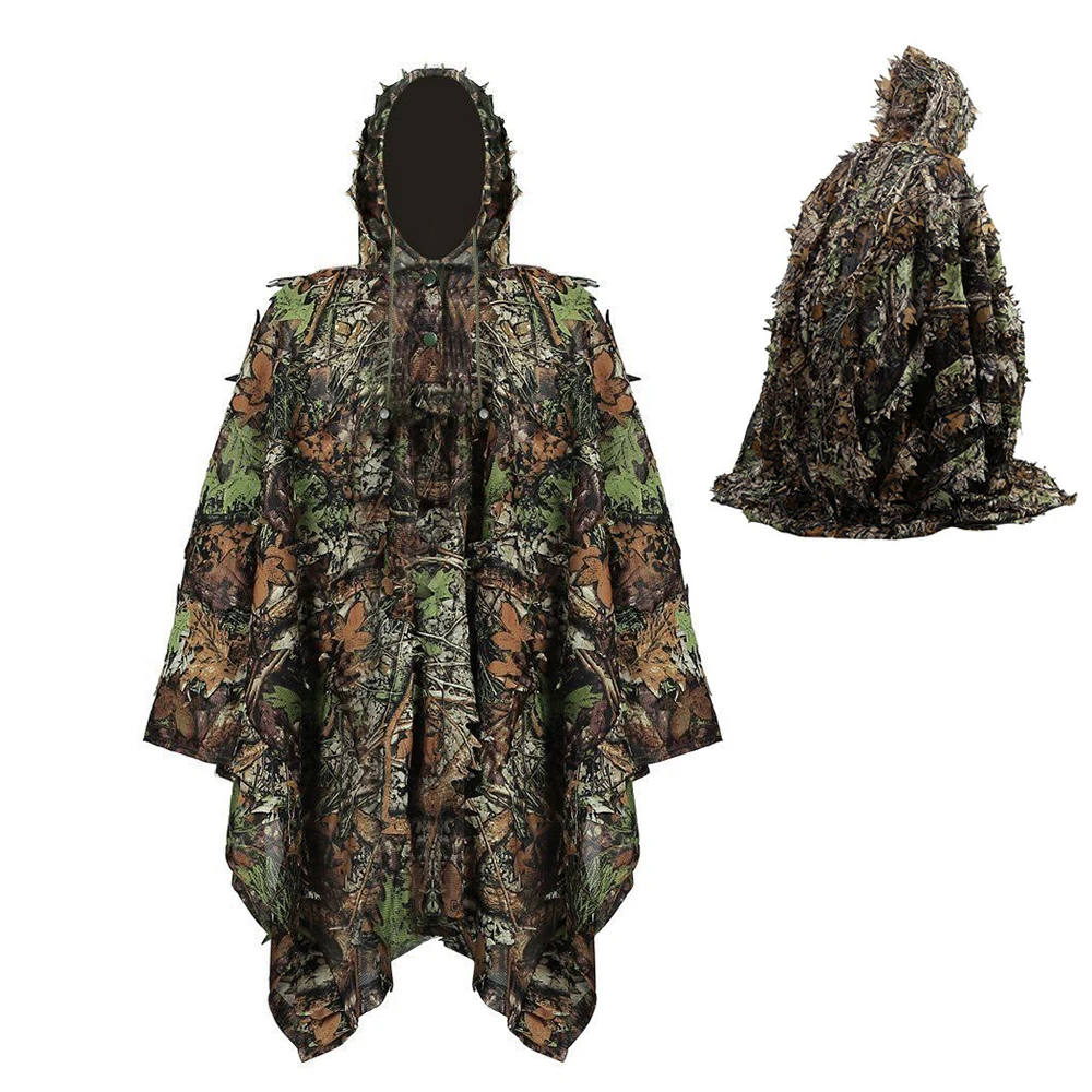 Hunting Ghillie Suit Camouflage Maple Leaf 3D Tactical Suits Sniper Clothes Shooting Wildlife Photography Shooting Birdwatch
Hunting Ghillie Suit Camouflage Maple Leaf 3D Tactical Suits Sniper Clothes Shooting Wildlife Photography Shooting Birdwatch