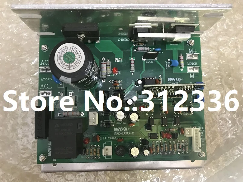 Бесплатная доставка Meili JM-6801B SDK-D008-M Мотор Управления Лер WNQ беговая дорожка