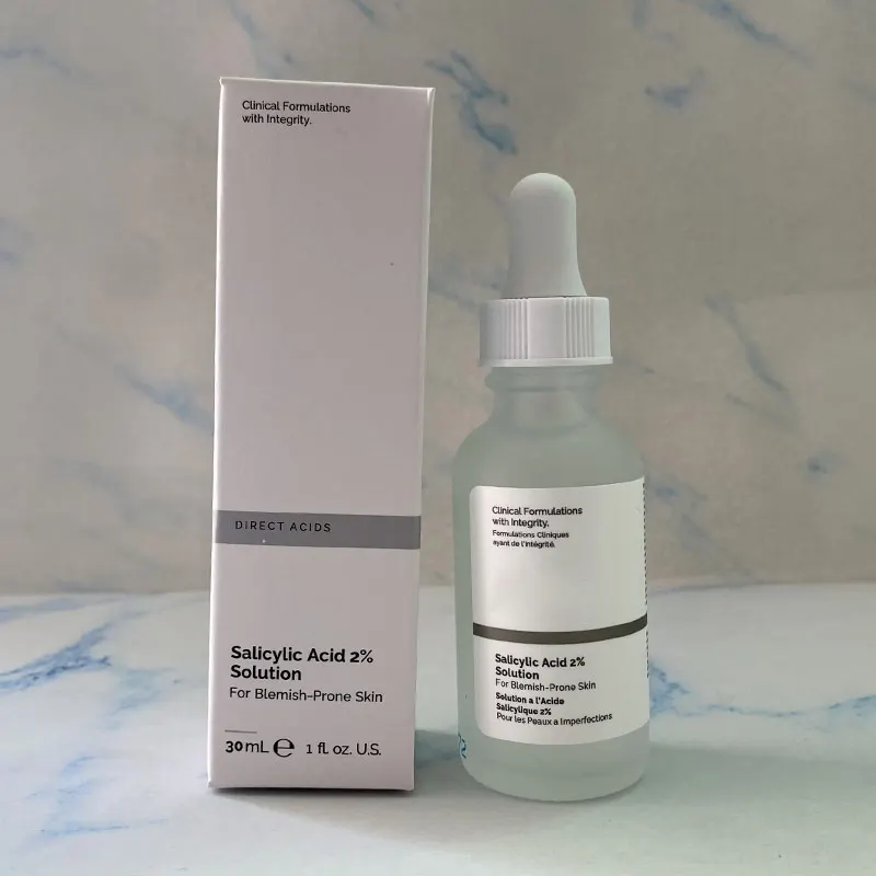 Salicylic Acid 2% Solution Ordinary Acne Spot Removing Tighten Pores Facial Essence For Blemish Prone Skin 30mL
Salicylic Acid 2% Solution Ordinary Acne Spot Removing Tighten Pores Facial Essence For Blemish Prone Skin 30mL