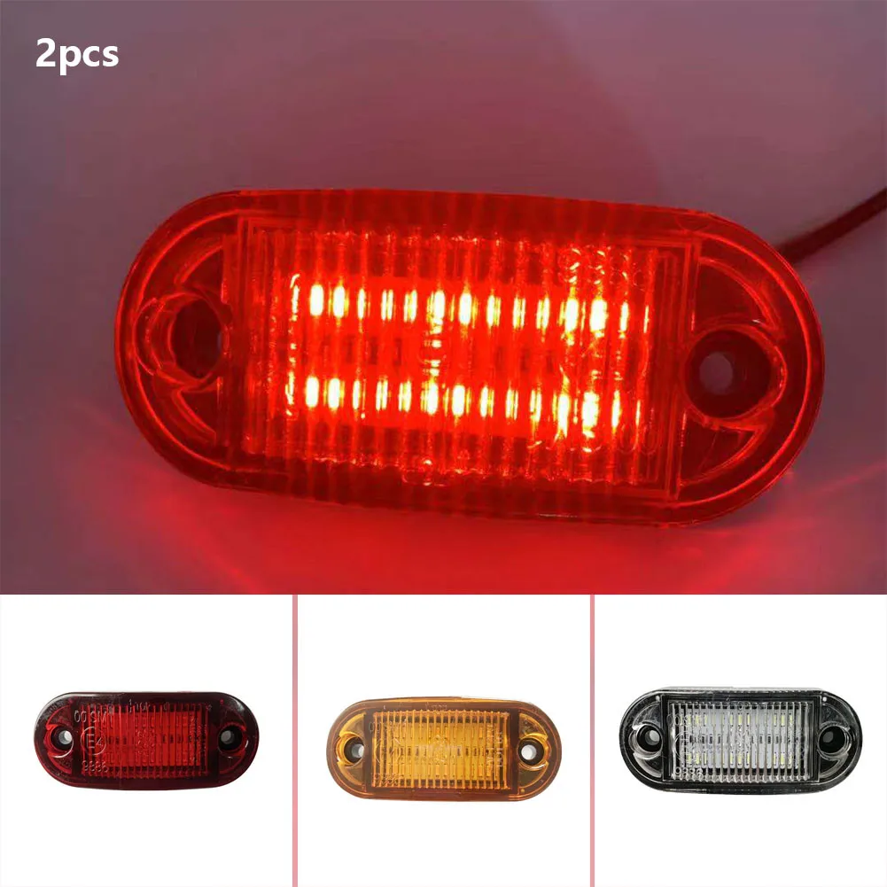 2 X 6LED Signal Side Marker Trailer Light For 12 V -24 V Cars Trailers Trucks Green Environmental Protection Car Lights
2 X 6LED Signal Side Marker Trailer Light For 12 V -24 V Cars Trailers Trucks Green Environmental Protection Car Lights