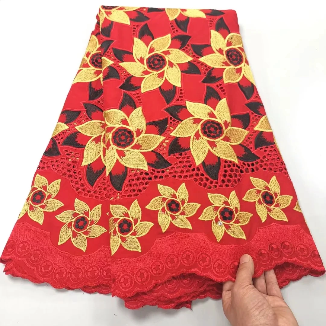 Кружевная новейшая африканская швейцарская вуаль H & Q, 100% хлопчатобумажная кружевная ткань с вышивкой, нигерийская французская кружевная Т... 
Кружевная новейшая африканская швейцарская вуаль H & Q, 100% хлопчатобумажная кружевная ткань с вышивкой, нигерийская французская кружевная Т...