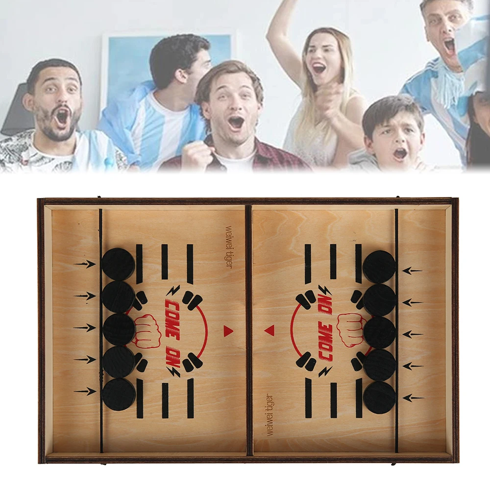 Fast Hockey Sling Puck Table Chess Battle Board Game Family Party Playing Games Parent-Child Interaction Strategy Toys
Fast Hockey Sling Puck Table Chess Battle Board Game Family Party Playing Games Parent-Child Interaction Strategy Toys