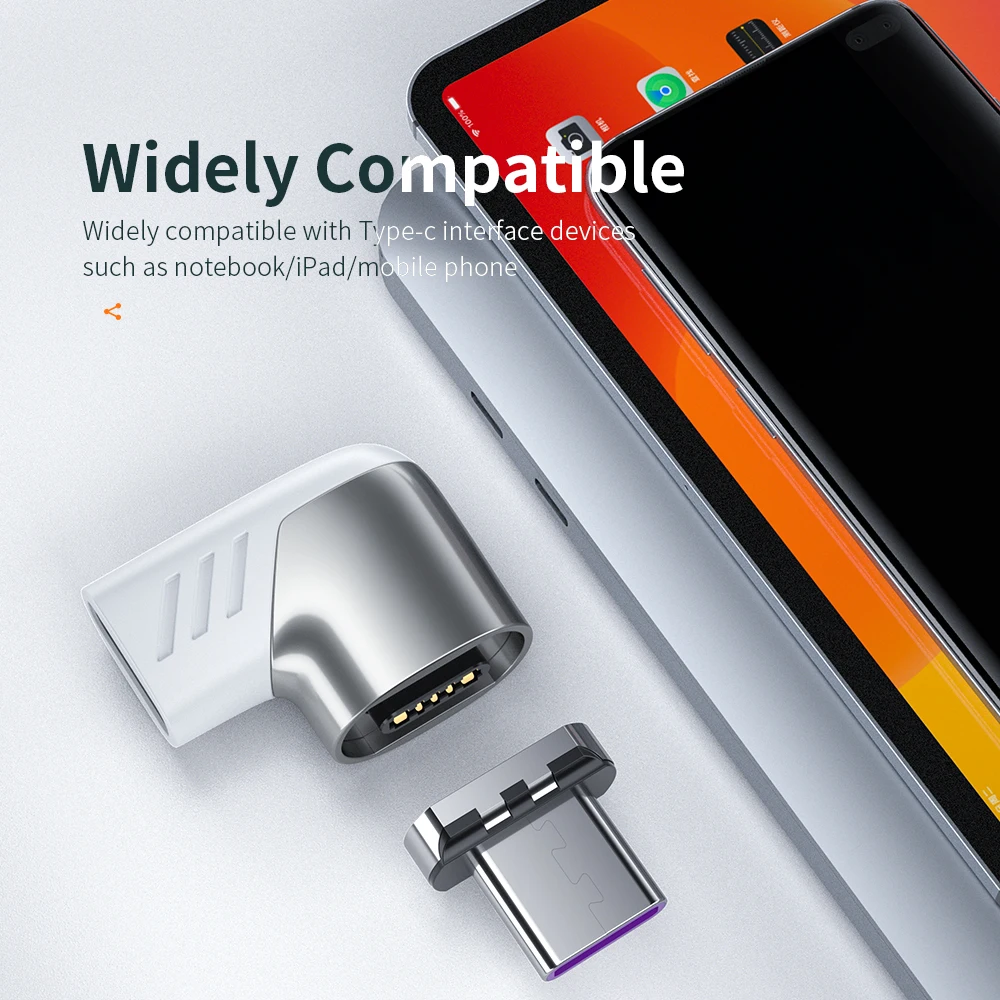 100W/5A Magnetic Charger Plug Adapter Type-C QC 4.0 PD Fast Charging Cable Adapter Connect For Huawei Samsung Xiaomi
100W/5A Magnetic Charger Plug Adapter Type-C QC 4.0 PD Fast Charging Cable Adapter Connect For Huawei Samsung Xiaomi