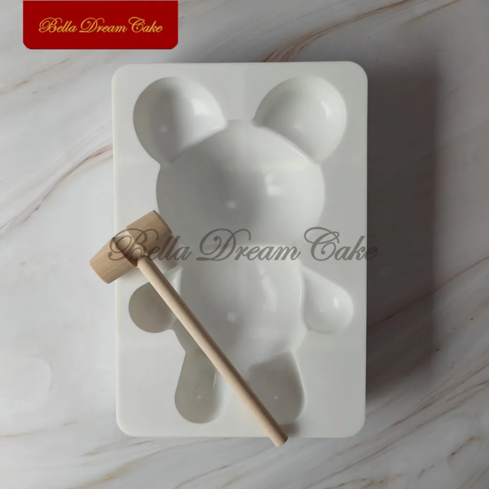 Форма для торта 3D медведь силиконовая
Форма для торта 3D медведь силиконовая