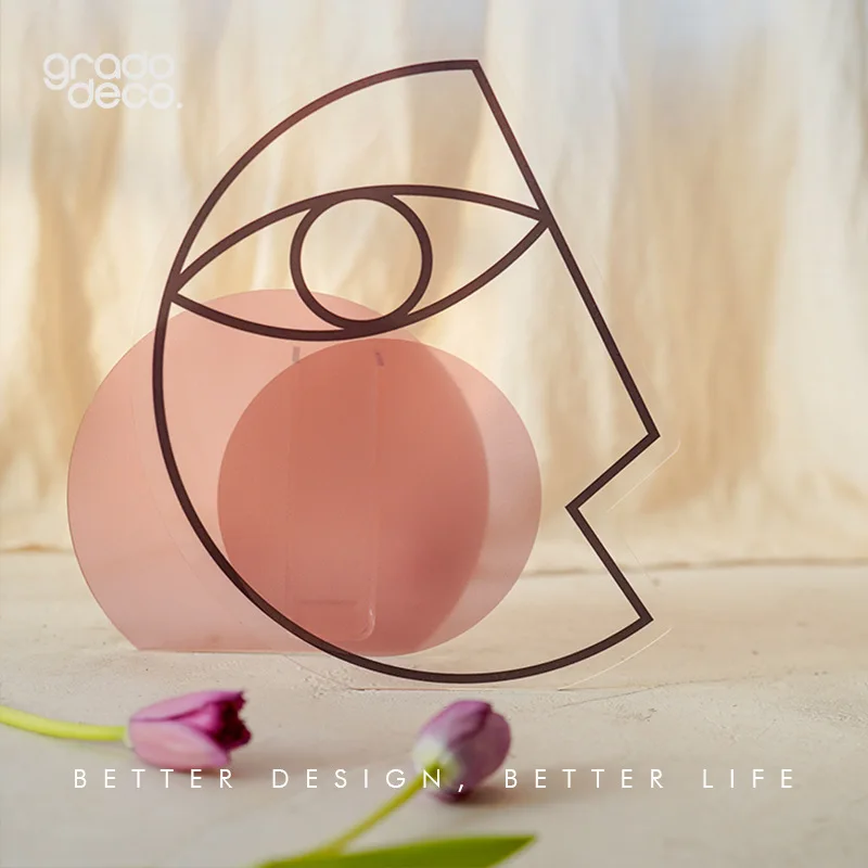 O.RoseLife Cross Border Life Moon Face Acrylic Nordic Simple Creative Original Living Room Decoration Flower Aranger Decorative
O.RoseLife Cross Border Life Moon Face Acrylic Nordic Simple Creative Original Living Room Decoration Flower Aranger Decorative