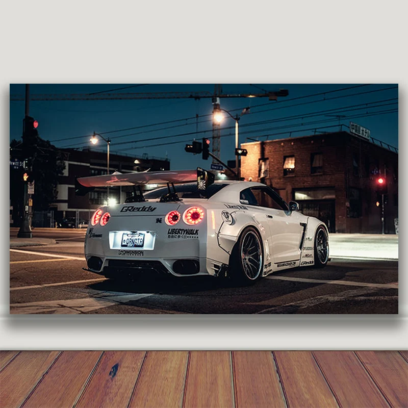 Nissan Tuning GT R R35 White Super car Posters and Prints Modern Wall Art Picture Canvas Painting for Living Room Decor Unframed
Nissan Tuning GT R R35 White Super car Posters and Prints Modern Wall Art Picture Canvas Painting for Living Room Decor Unframed