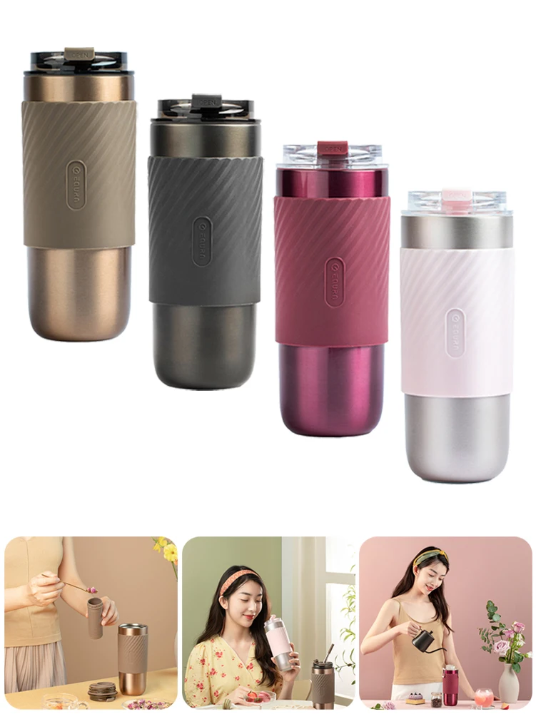 520ML Double-Wall Stainless Steel Coffee Thermos Mug with Non-slip Case Car Vacuum Flask Travel Insulated Bottle Portable
520ML Double-Wall Stainless Steel Coffee Thermos Mug with Non-slip Case Car Vacuum Flask Travel Insulated Bottle Portable