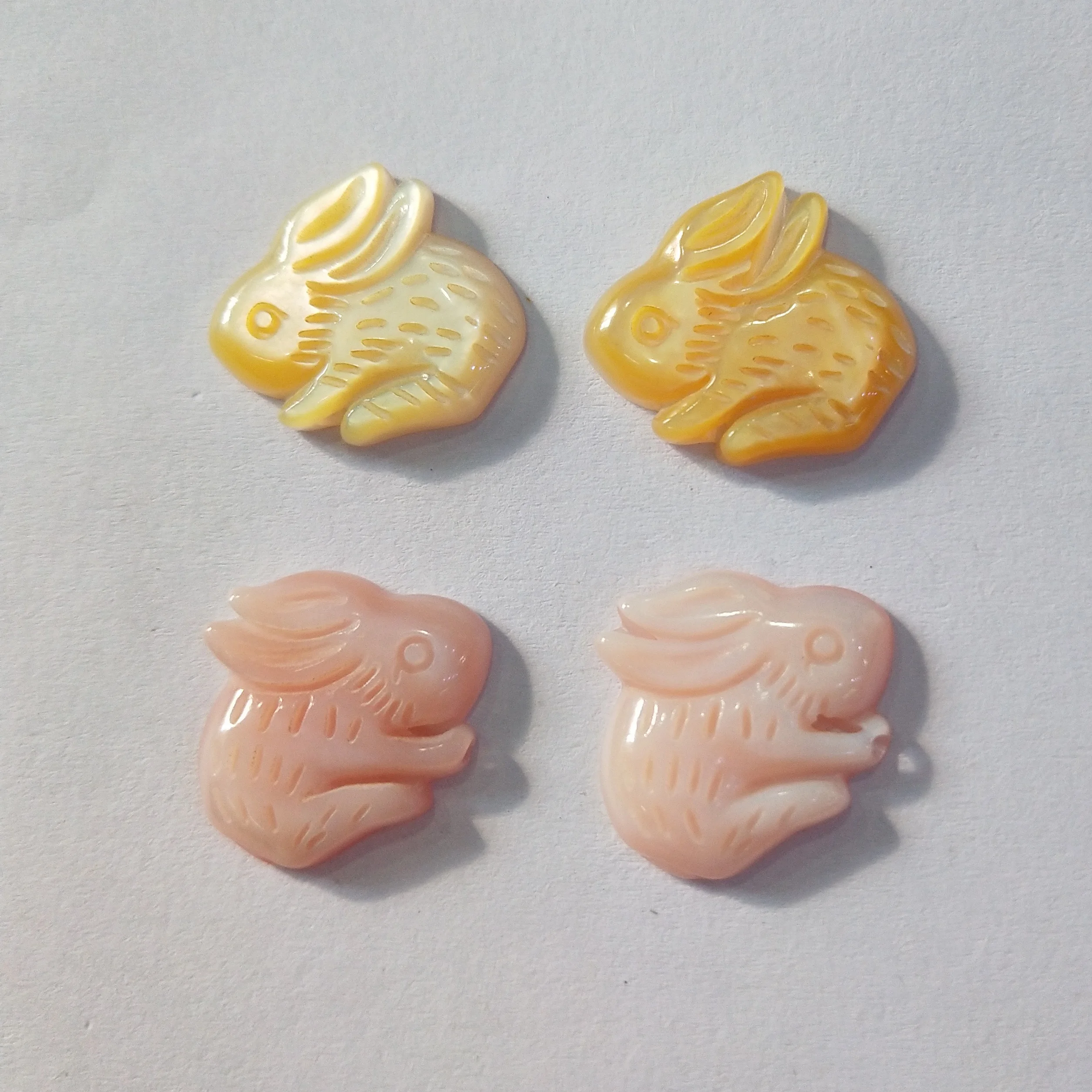 Natural Shell Exquisite Rabbit-shaped Shell Beads Making DIY Fashion Necklace Earrings Jewelry Gift Accessories
Natural Shell Exquisite Rabbit-shaped Shell Beads Making DIY Fashion Necklace Earrings Jewelry Gift Accessories