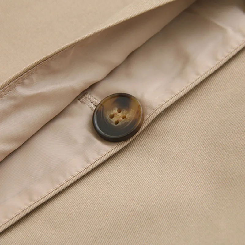 Plus Size Khaki Black Women Cotton Trench Coat Fad Spring Autumn NEW Casual Tops Ladies Mid-long Overwear Female Windbreakers
Plus Size Khaki Black Women Cotton Trench Coat Fad Spring Autumn NEW Casual Tops Ladies Mid-long Overwear Female Windbreakers