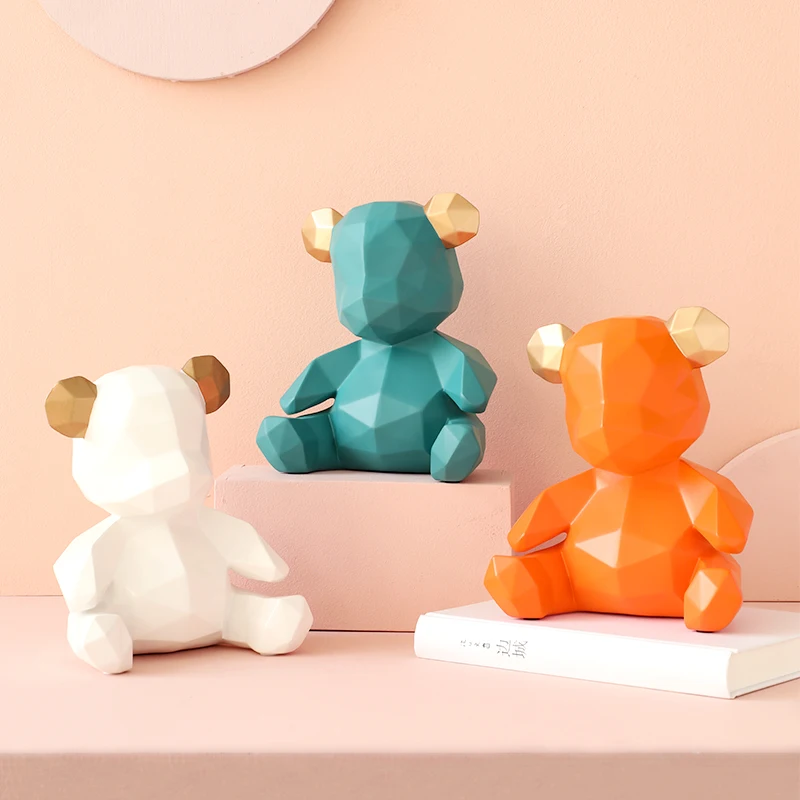 Animals Figurine Resin Cute Teddy Bear Figurines Home Decor Ornaments Bear Sculpture Home Office Desktop Decoration Gift
Animals Figurine Resin Cute Teddy Bear Figurines Home Decor Ornaments Bear Sculpture Home Office Desktop Decoration Gift