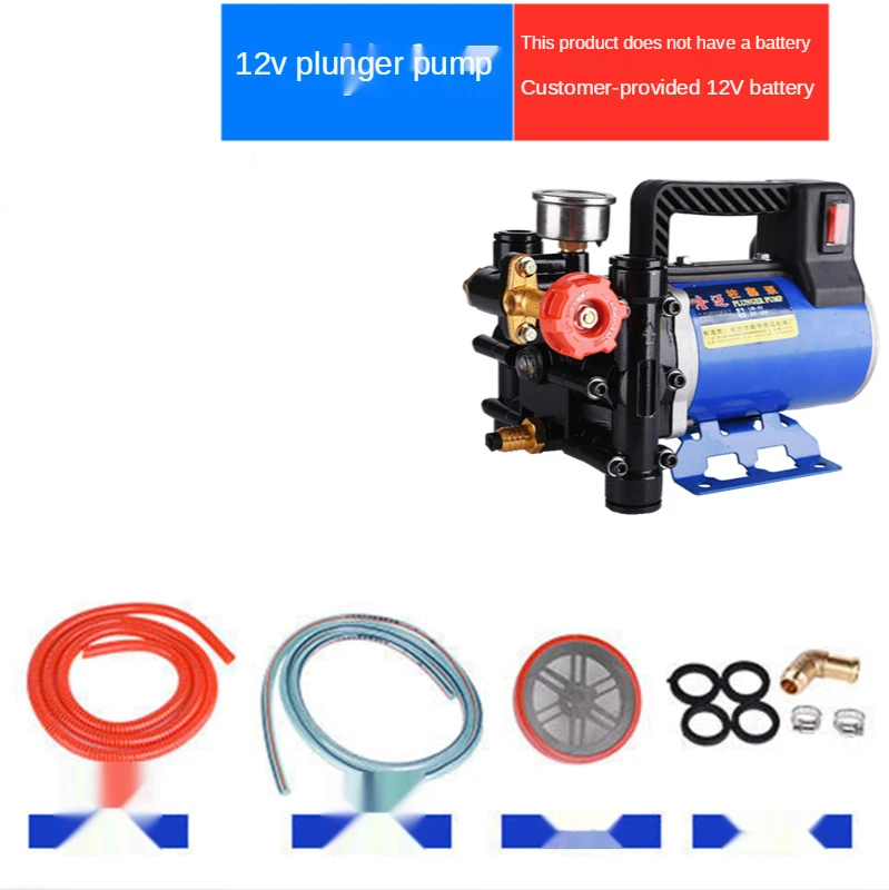 12V/24/48V/60V/220V Agricultural Electric High Pressure Pump Fruit Tree Double Cylinder Plunger Pump Sprayer Sprayer
12V/24/48V/60V/220V Agricultural Electric High Pressure Pump Fruit Tree Double Cylinder Plunger Pump Sprayer Sprayer