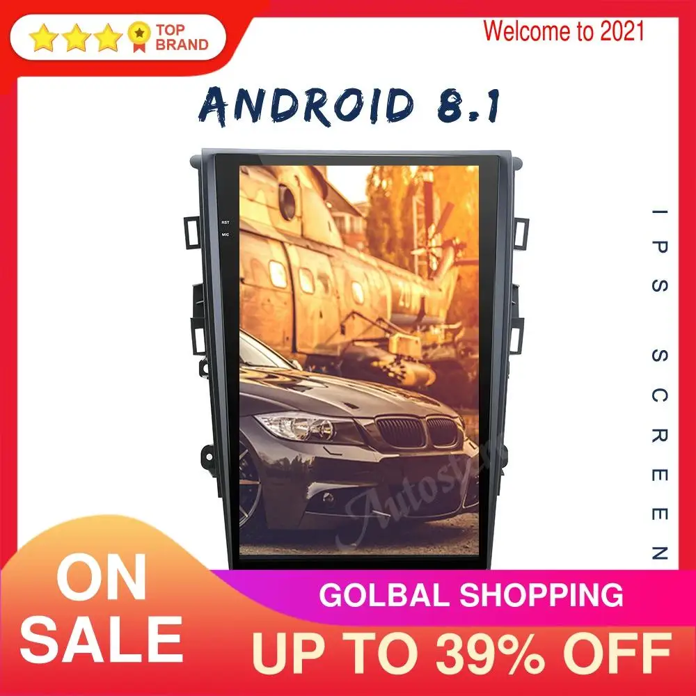 Tesla Style Android 9.0 Car GPS Navigation For Ford Mondeo 2013-2019 Car Head Unit Multimedia Player Car Radio Tape Recorder HD
Tesla Style Android 9.0 Car GPS Navigation For Ford Mondeo 2013-2019 Car Head Unit Multimedia Player Car Radio Tape Recorder HD