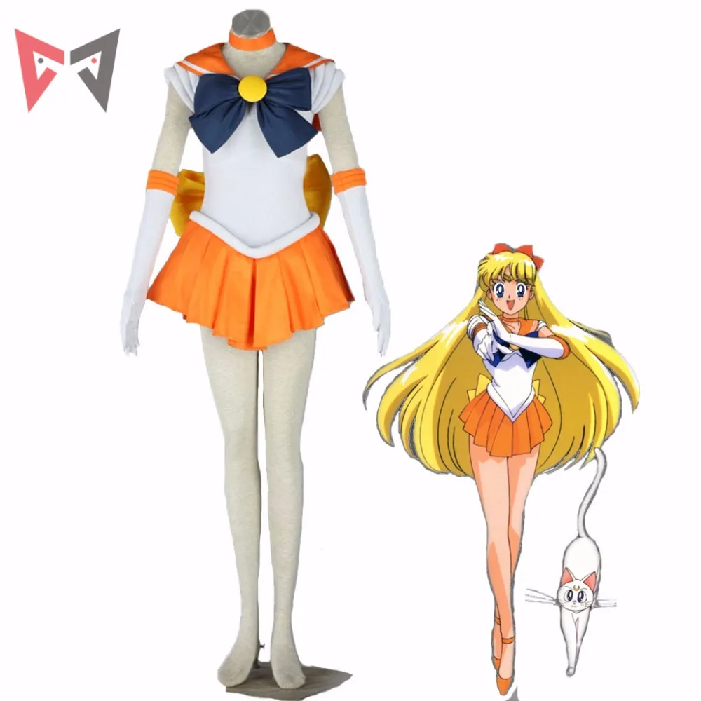 MMGG Anime Sailor Minako Aino Sailor Venus Cosplay Costume Custom Made Halloween Christmas Dress High Quality
MMGG Anime Sailor Minako Aino Sailor Venus Cosplay Costume Custom Made Halloween Christmas Dress High Quality