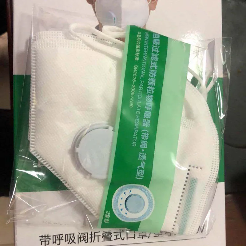 Newly Folding Mouth Face Mask Filtration Cotton Mouth Masks Anti-Dust Masks with Breathing Valves 10Pcs/set m99
Newly Folding Mouth Face Mask Filtration Cotton Mouth Masks Anti-Dust Masks with Breathing Valves 10Pcs/set m99