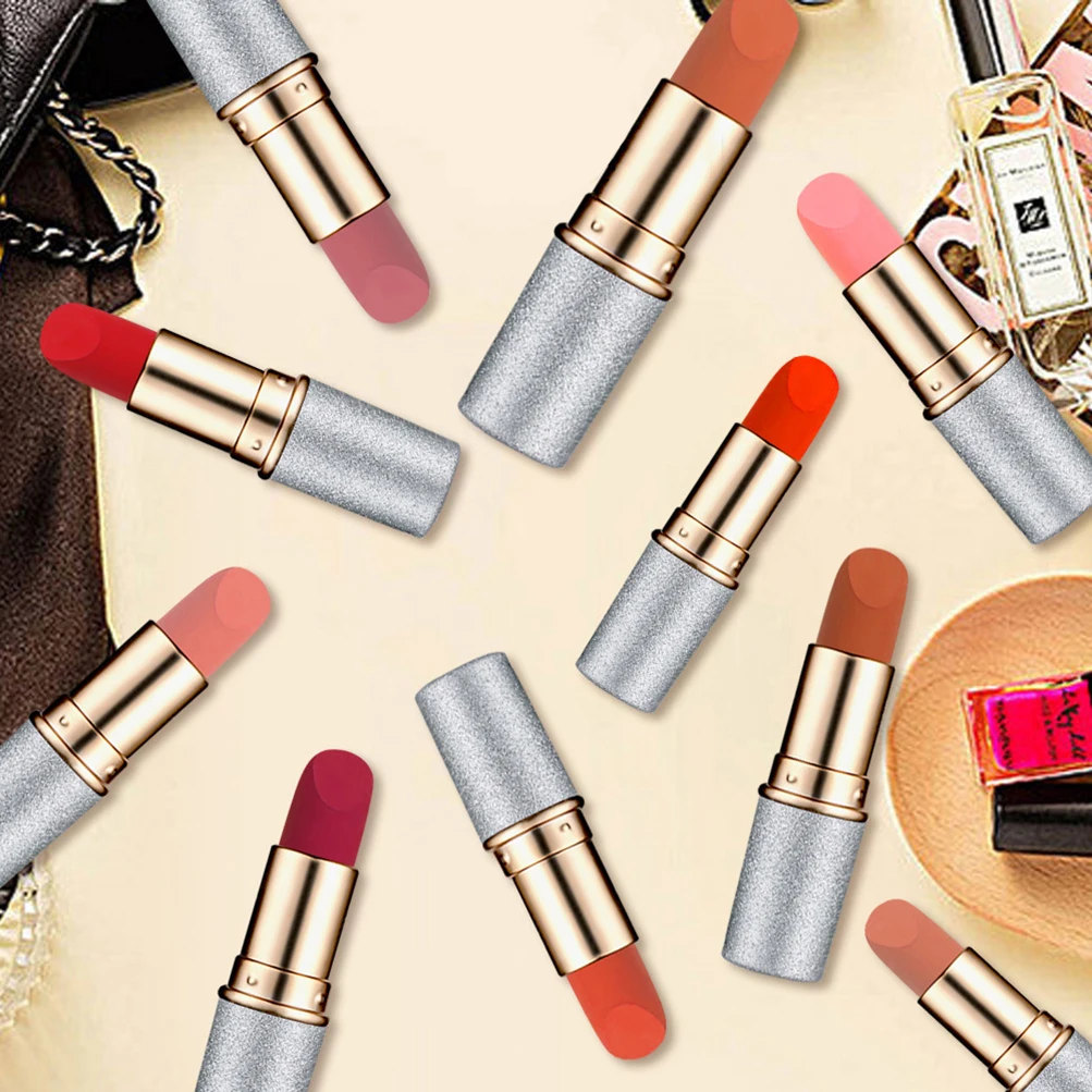 12 Colors Optional Matte Bean Paste Pumpkin Color Vampire Color Bullet Orange Lipstick Private Label Low MOQ Makeup
12 Colors Optional Matte Bean Paste Pumpkin Color Vampire Color Bullet Orange Lipstick Private Label Low MOQ Makeup