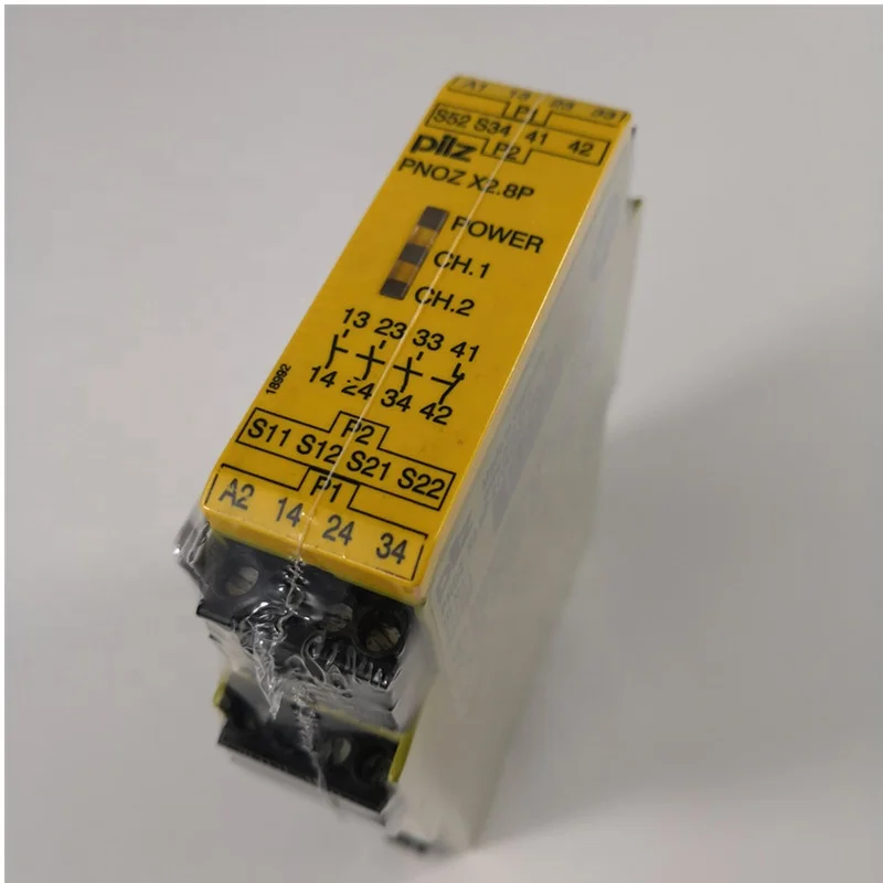 New original PNOZ X2.8P 24V 777301 Safety Relay
New original PNOZ X2.8P 24V 777301 Safety Relay