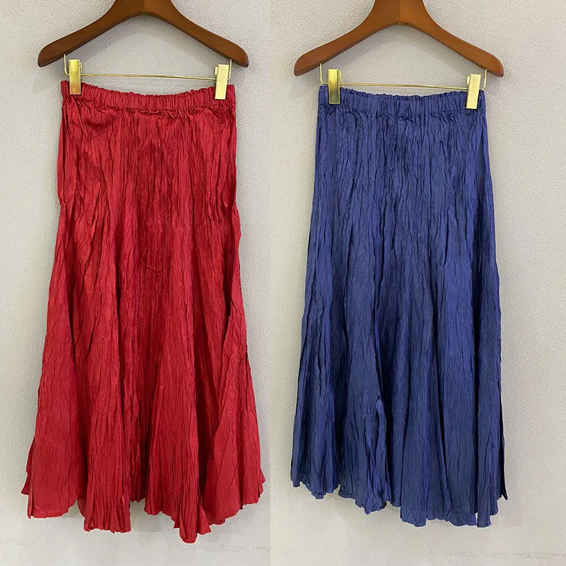 LANMREM New Women Pleated skirts high waist Temperament Loose Fit Fashion Tide Summer 2021
LANMREM New Women Pleated skirts high waist Temperament Loose Fit Fashion Tide Summer 2021