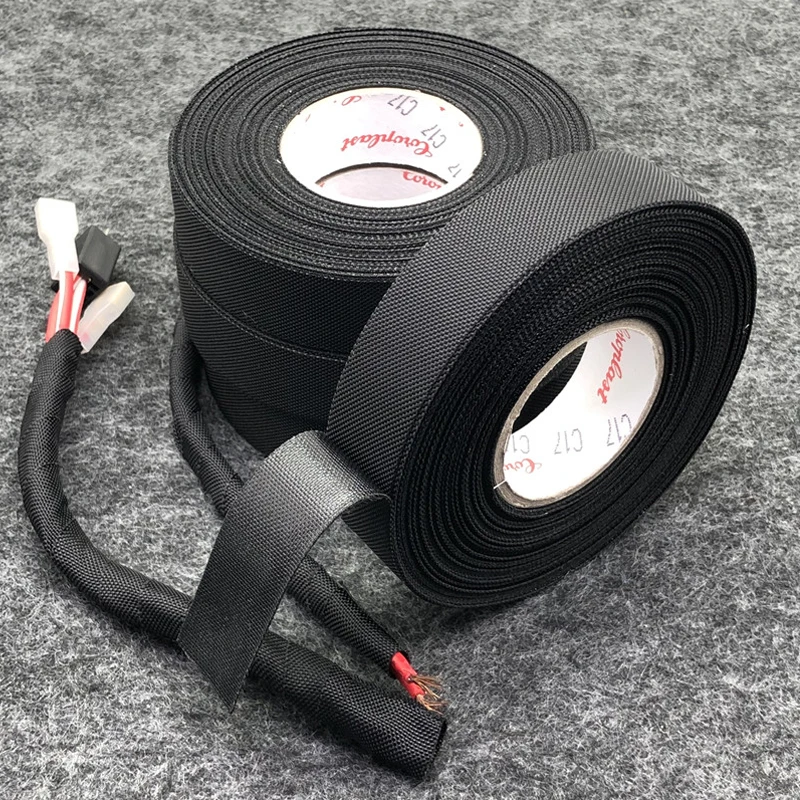 15M Heat-resistant Cloth tape Flannelette Wiring Harness Adhesive Tape For automobile Wire wrapping Cable Protection
15M Heat-resistant Cloth tape Flannelette Wiring Harness Adhesive Tape For automobile Wire wrapping Cable Protection