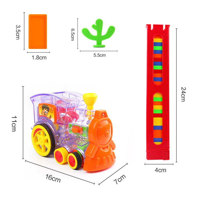 Kids Domino Train Car Set Sound Light Automatic Laying Domino Brick Colorful Dominoes Blocks Game Educational DIY Toy Gift 
Kids Domino Train Car Set Sound Light Automatic Laying Domino Brick Colorful Dominoes Blocks Game Educational DIY Toy Gift