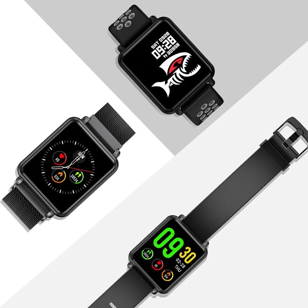 Land 1 1.3Inch Full Touch Screen IP68 Waterproof Bluetooth 4.0 Sports Smart Watch Wearable Wristbands Magnetic Charging NRF52832
Land 1 1.3Inch Full Touch Screen IP68 Waterproof Bluetooth 4.0 Sports Smart Watch Wearable Wristbands Magnetic Charging NRF52832