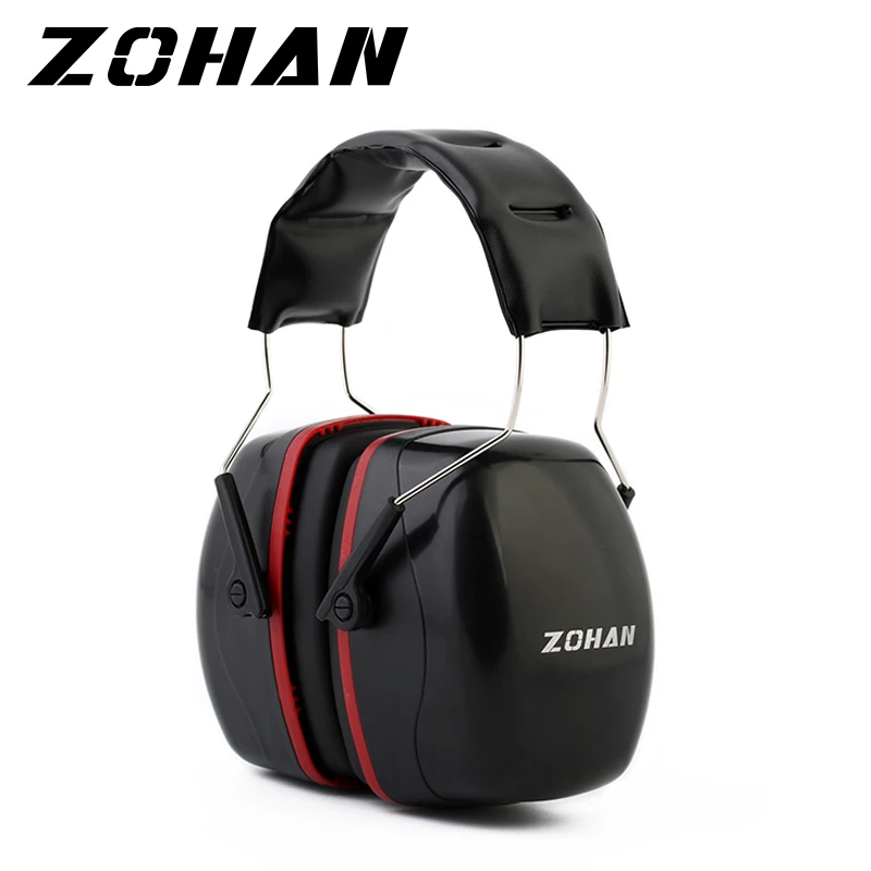 Шумоподавляющие наушники ZOHAN безопасные NRR 35 дБ Защита слуха регулируемые для