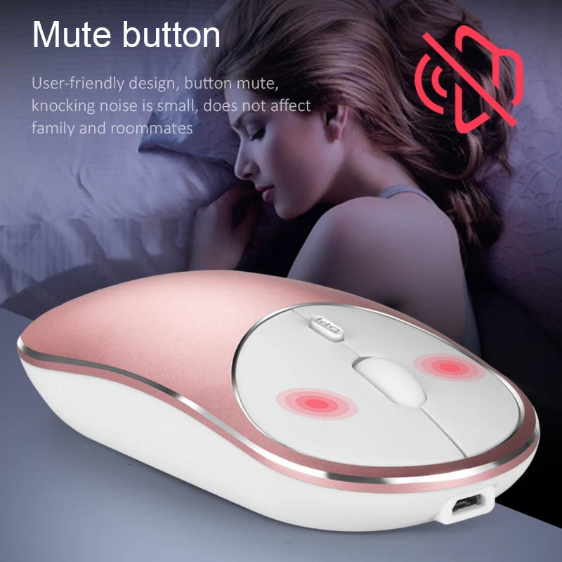 Bluetooth 4 0 + 2 Ghz Беспроводная Двухрежимная мышь 1600DPI эргономичная оптическая