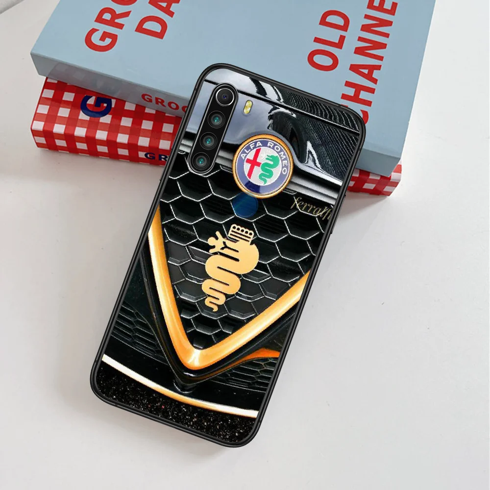 Alfa Romeo Sport Car Phone Case For Xiaomi Redmi Note 7 8 8T 9 9S 4X 7 7A 9A K30 Pro Ultra black Back 3D Prime Luxury Etui
Alfa Romeo Sport Car Phone Case For Xiaomi Redmi Note 7 8 8T 9 9S 4X 7 7A 9A K30 Pro Ultra black Back 3D Prime Luxury Etui