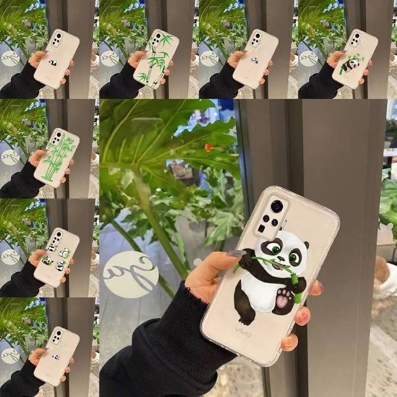 

Off Panda Cat Dinosaur Phone Case Transparent For VIVO Y 97 93 85 81 75 73 71 70 69 67 66 55 53 50 52 51 30 20 S E Mobile bags