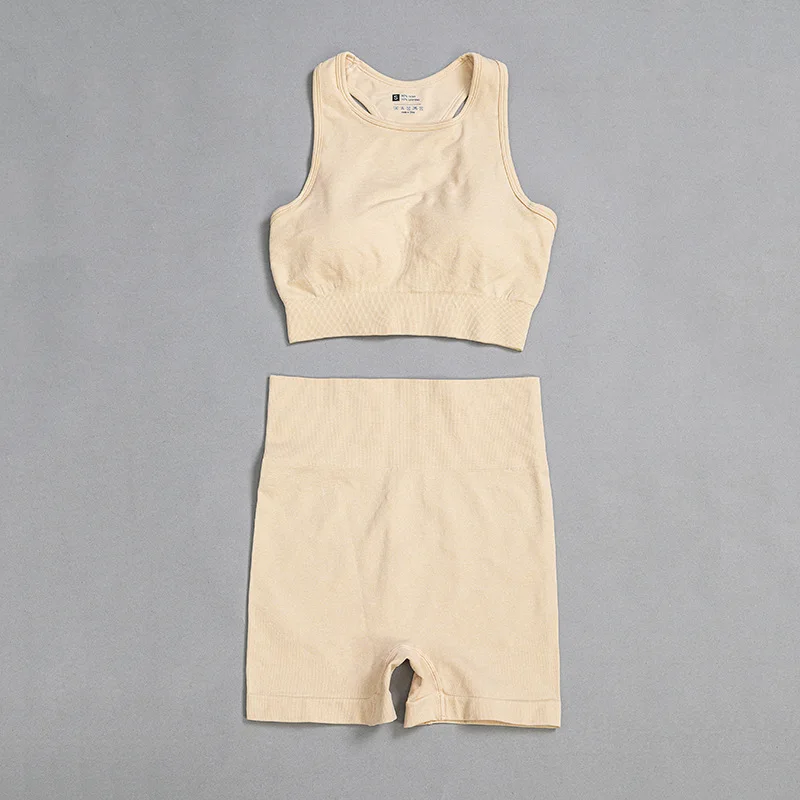 2 Piece Set Women Seamless Energy Yoga Sets Women Sports Bra Fitness Clothing+High Waist Gym Shorts Sport Suit Wear Workout Set
2 Piece Set Women Seamless Energy Yoga Sets Women Sports Bra Fitness Clothing+High Waist Gym Shorts Sport Suit Wear Workout Set