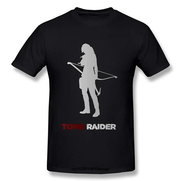 

Fashion Lara Croft Tomb Raider Reborn Cotton Men's T-Shirt