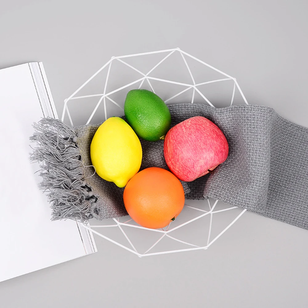 Cretive Fruit Basket Bowl Metal Wire Container Drain Basket Kitchen Rack Fruit Vegetable Storage Holder Snack Tray Storage Bowls
Cretive Fruit Basket Bowl Metal Wire Container Drain Basket Kitchen Rack Fruit Vegetable Storage Holder Snack Tray Storage Bowls