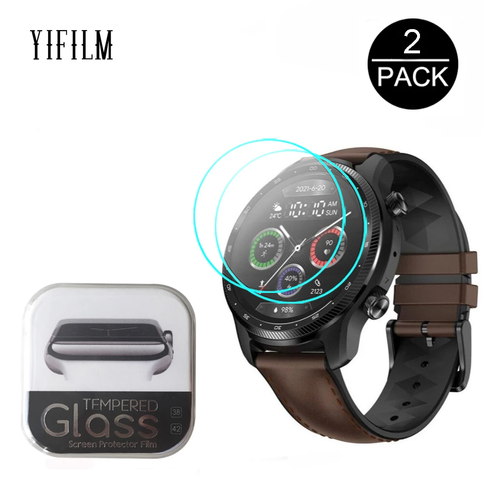2PCS Watch Screen Protector Film For TicWatch Pro X Anti-oil Coating Water-proof Glass HD Clear Tempered Glass Protector Film
2PCS Watch Screen Protector Film For TicWatch Pro X Anti-oil Coating Water-proof Glass HD Clear Tempered Glass Protector Film