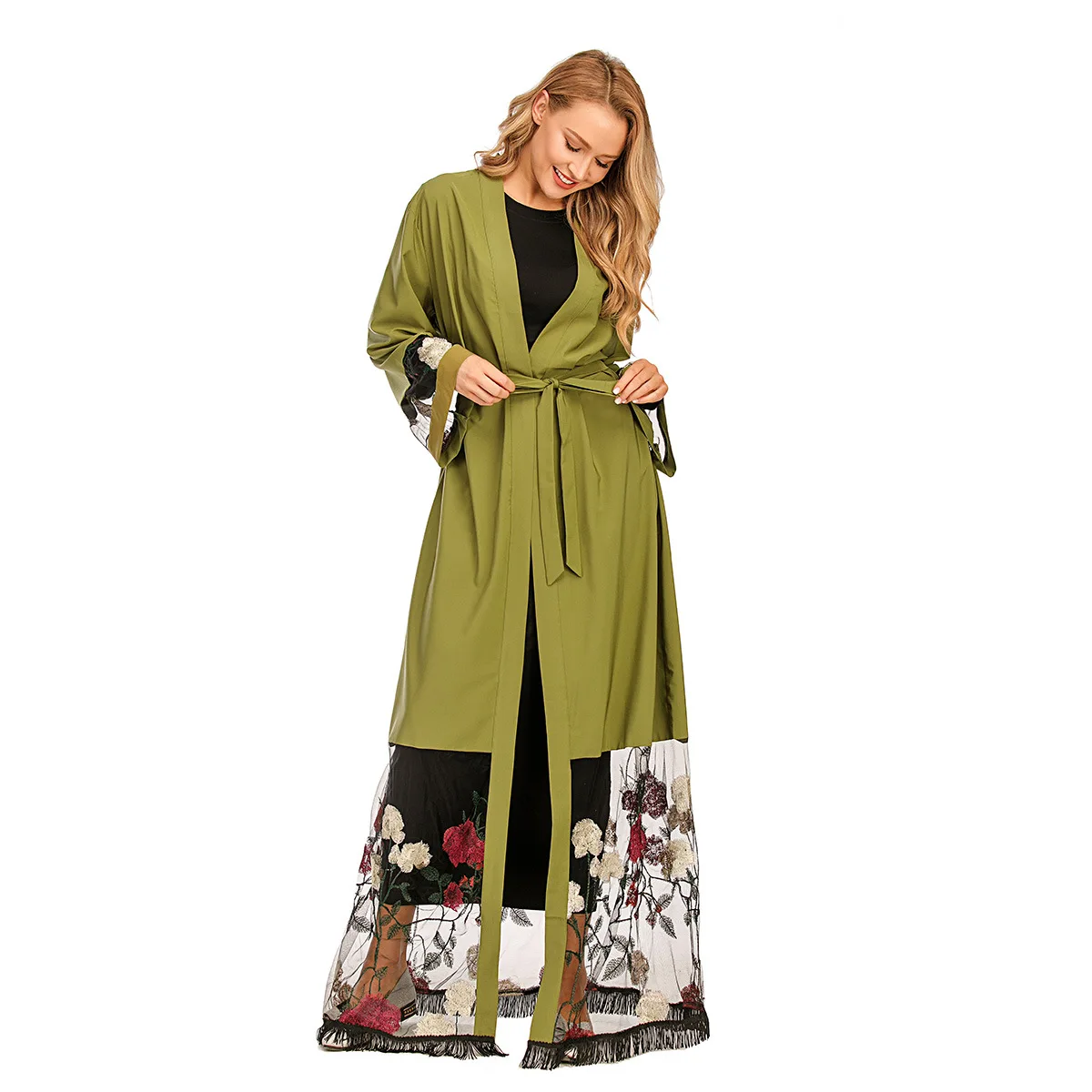 Muslim Dress Muslim Fashion Middle East Eid Duabi Abaya Turkey Robe Ramadan Cardigan Embroidered Islamic Muslim Kimono Donsignet
Muslim Dress Muslim Fashion Middle East Eid Duabi Abaya Turkey Robe Ramadan Cardigan Embroidered Islamic Muslim Kimono Donsignet
