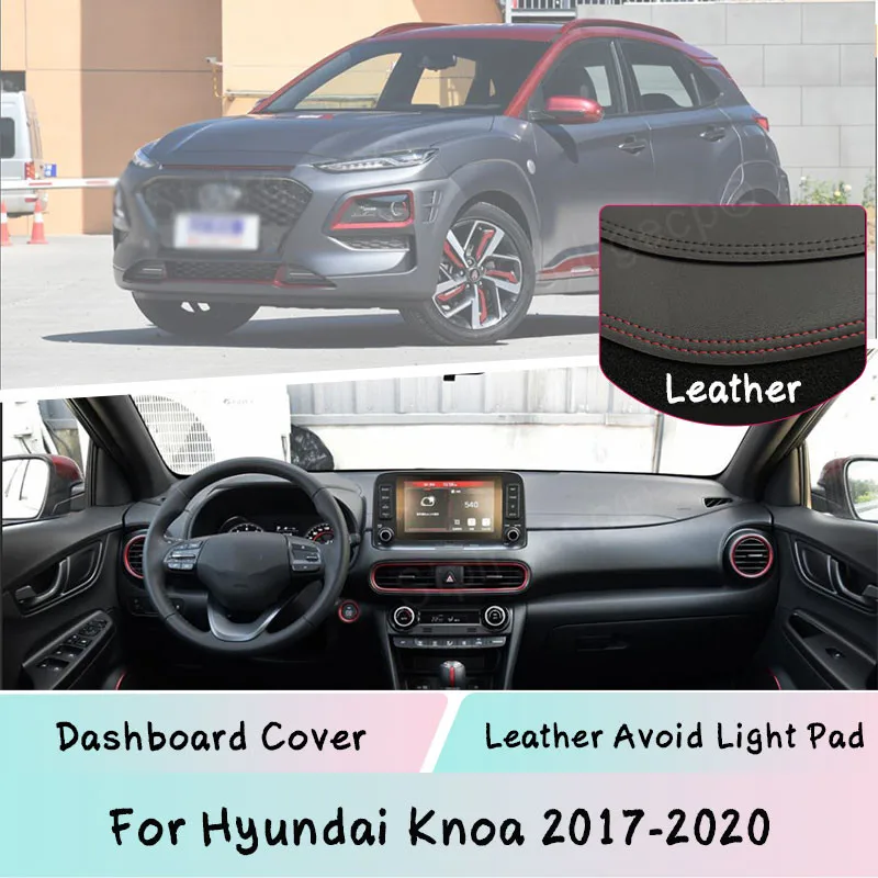 For Hyundai Knoa 2017-2020 Dashboard Cover Leather Mat Pad Sunshade Protect panel Light-proof pad Car Accessories Auto Parts
For Hyundai Knoa 2017-2020 Dashboard Cover Leather Mat Pad Sunshade Protect panel Light-proof pad Car Accessories Auto Parts