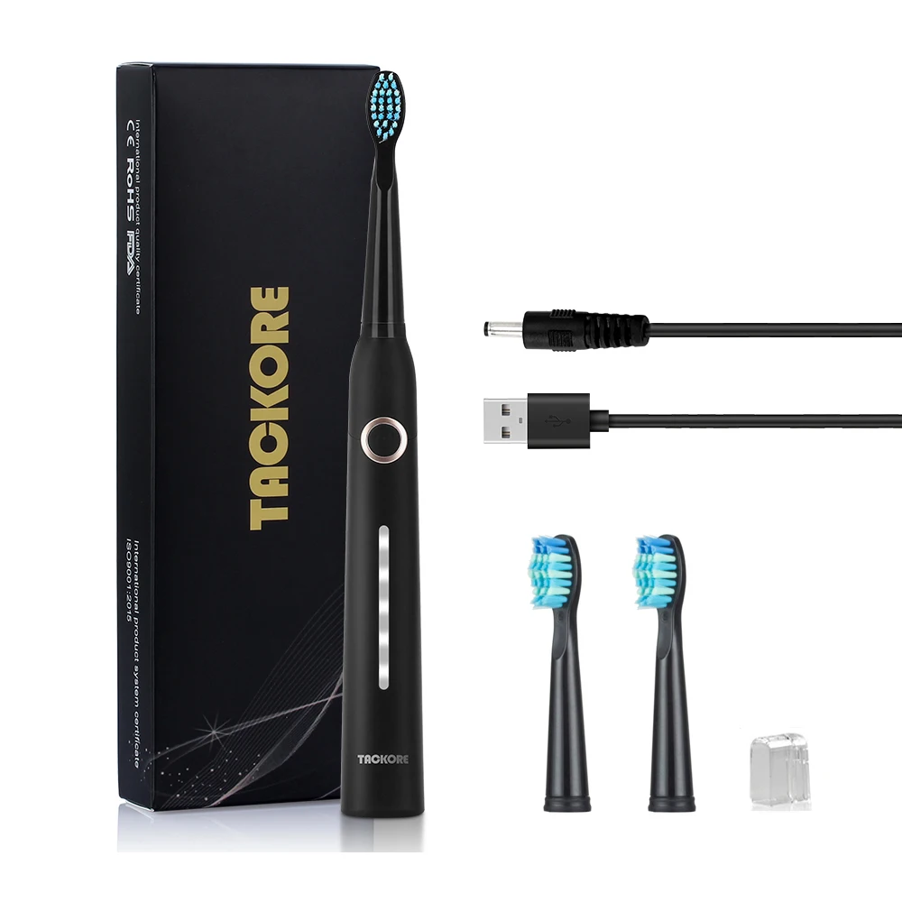 Sonic Electric Toothbrush 5 Modes Upgraded Adult Waterproof USB Rechargeable Smart Timer With Brush Head
Sonic Electric Toothbrush 5 Modes Upgraded Adult Waterproof USB Rechargeable Smart Timer With Brush Head