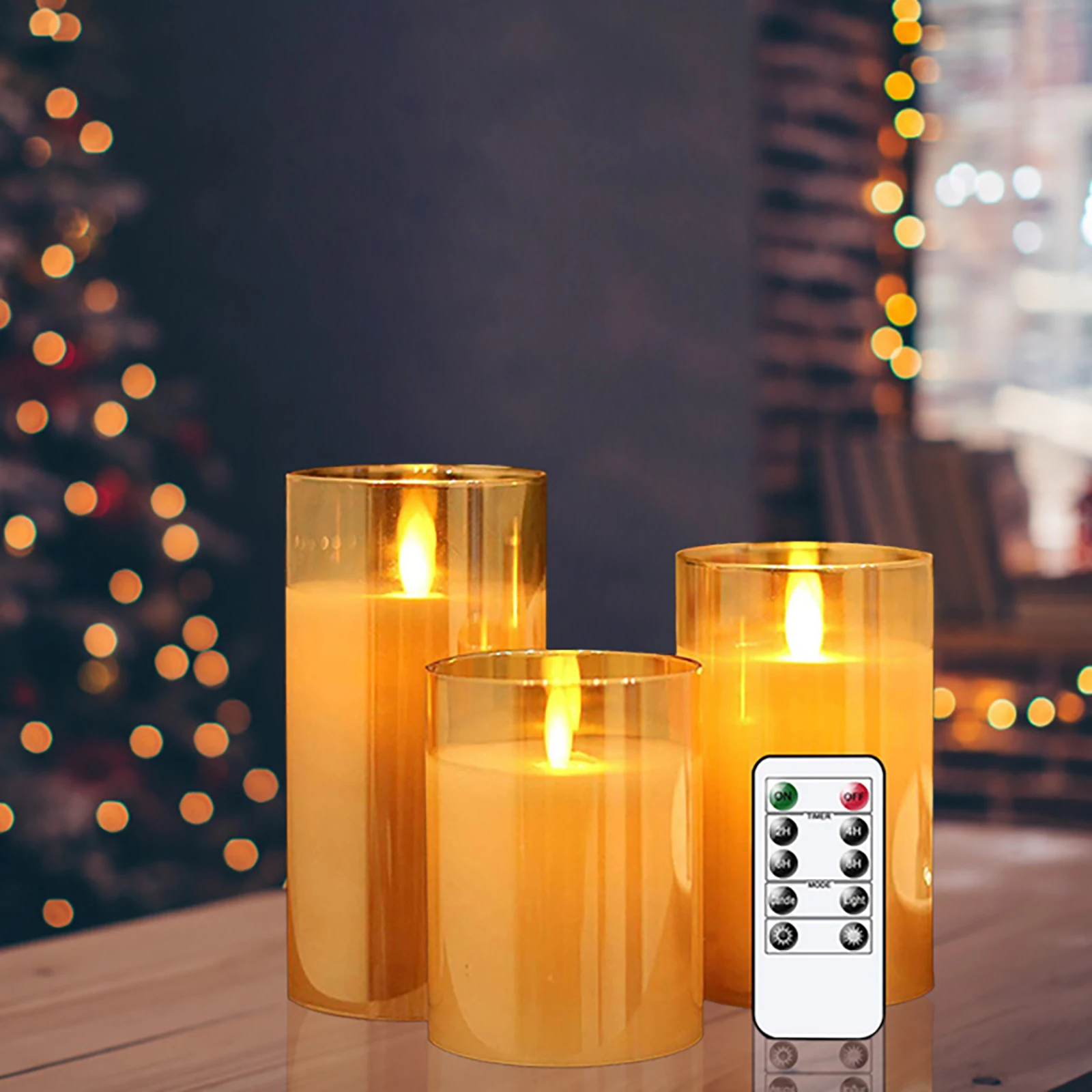 3D Effect LED Flameless Candle Festival Decor 3D Flickering Glass Candle with Remote Control Timer Christmas Decoration for Home
3D Effect LED Flameless Candle Festival Decor 3D Flickering Glass Candle with Remote Control Timer Christmas Decoration for Home