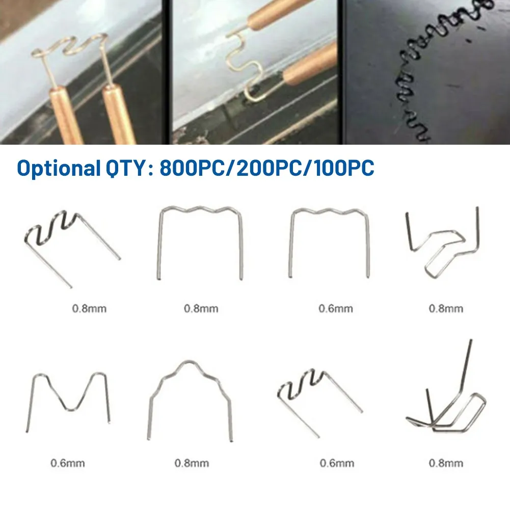 800pcs Welding Nail For Plastic Welder Corner Staple Flat Staples Stapler Soldering Machine Supplies For Car Bumper Plastic
800pcs Welding Nail For Plastic Welder Corner Staple Flat Staples Stapler Soldering Machine Supplies For Car Bumper Plastic