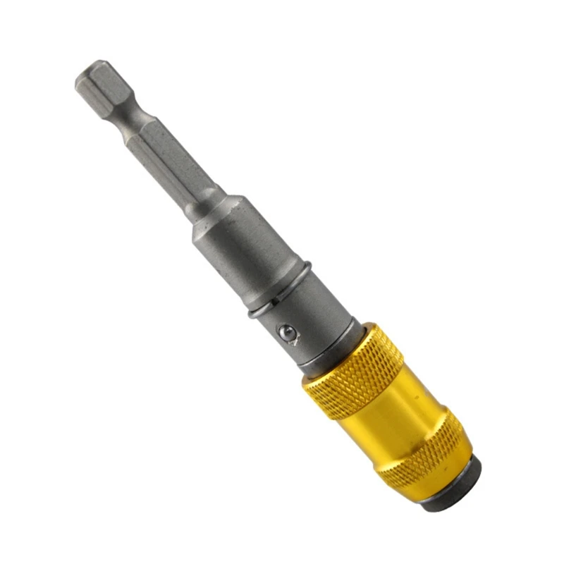 DIY Pivoting Bit Tip Holder Flexible Magnetic Screwdriver Bit Holder Extension Rod Quick Release Drill Bit Holder
DIY Pivoting Bit Tip Holder Flexible Magnetic Screwdriver Bit Holder Extension Rod Quick Release Drill Bit Holder